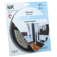 Лента LED 5м блистер LSR-3528W120-9.6-IP65-12V IEK-eco