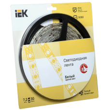Лента LED 5м блистер LSR-5050WW30-7,2-IP65-12V IEK