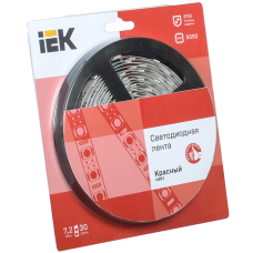 Лента LED 5м блистер LSR-5050R30-7,2-IP20-12V IEK