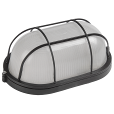 Светильник НПП1402 черный/овал с реш.60Вт IP54 ИЭК Светильник НПП1402 черный/овал с реш.60Вт IP54 ИЭК