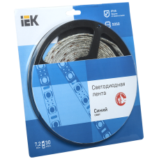 Лента LED 5м блистер LSR-5050B30-7,2-IP65-12V IEK