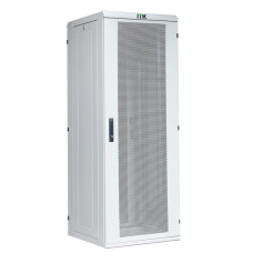 ITK Шкаф сет. 19" 42U 600х1000, стек.пер.дверь сер.(место1из3)