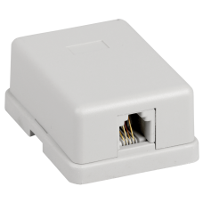 ITK Настенная розетка RJ12, кат.3 UTP, 1-порт