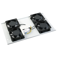 ITK Потолочная вентил. панель с термостатом, 4 вентил.,серая