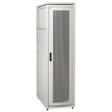 ITK Шкаф сетевой 19" LINEA N 18U 600х1000 мм перфорированная передняя дверь серый