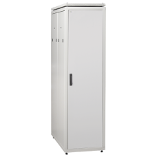 ITK Шкаф сетевой 19" LINEA N 42U 600х1000 мм металлические двери серый