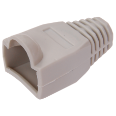 ITK Колпачок изолирующий для разъема RJ-45, PVC, СЕРЫЙ