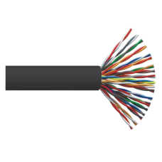 ITK Кабель связи витая пара F/UTP, кат.5E 100х2х24AWG solid, LDPE, 305м, черный