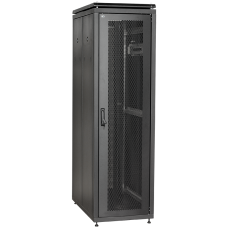 ITK Шкаф сетевой 19" LINEA N 18U 600х1000 мм перфорированная передняя дверь черный