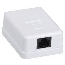 ITK Настенная инф. розетка RJ45, кат.5Е UTP, 1-порт