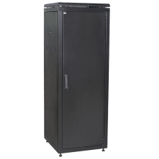 ITK Шкаф сетевой 19" LINEA N 18U 600х1000 мм металлическая передняя дверь черный
