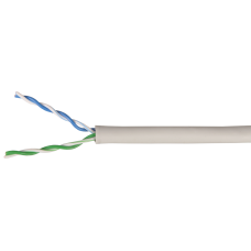 ITK Каб. в. п. ШПД U/UTP кат. 5Е 2 пары PVC серый