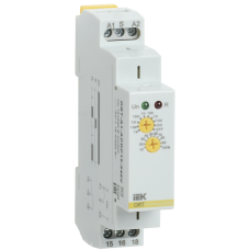 Реле задержки включения ORT. 1 конт. 12-240 В AС/DC IEK Реле задержки включения ORT. 1 конт. 12-240 В AС/DC IEK