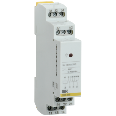 Промежут. реле.OIR 3 конт (16А). 12 В AC/DC IEK