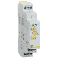 Реле времени ORT многофункциональное 2 конт. 230 В AС IEK Реле времени ORT многофункциональное 2 конт. 230 В AС IEK