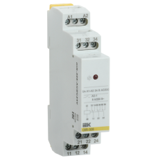 Промежут. реле.OIR 3 конт (8А). 24 В AC/DC IEK Промежут. реле.OIR 3 конт (8А). 24 В AC/DC IEK