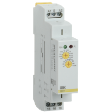 Реле задержки включения ORT. 1 конт. 230 В AС IEK Реле задержки включения ORT. 1 конт. 230 В AС IEK
