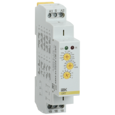 Реле времени ORT многофункциональное 1 конт. 12-240 В AC/DC IEK Реле времени ORT многофункциональное 1 конт. 12-240 В AC/DC IEK