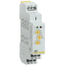 Реле времени ORT многофункциональное 2 конт. 12-240 В AC/DC IEK Реле времени ORT многофункциональное 2 конт. 12-240 В AC/DC IEK
