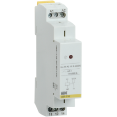 Промежут. реле.OIR 1 конт (16А). 12 В AC/DC IEK